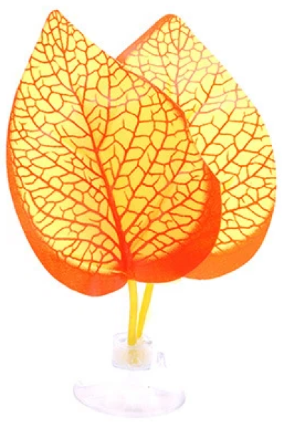 Betta-Blatt (orange)